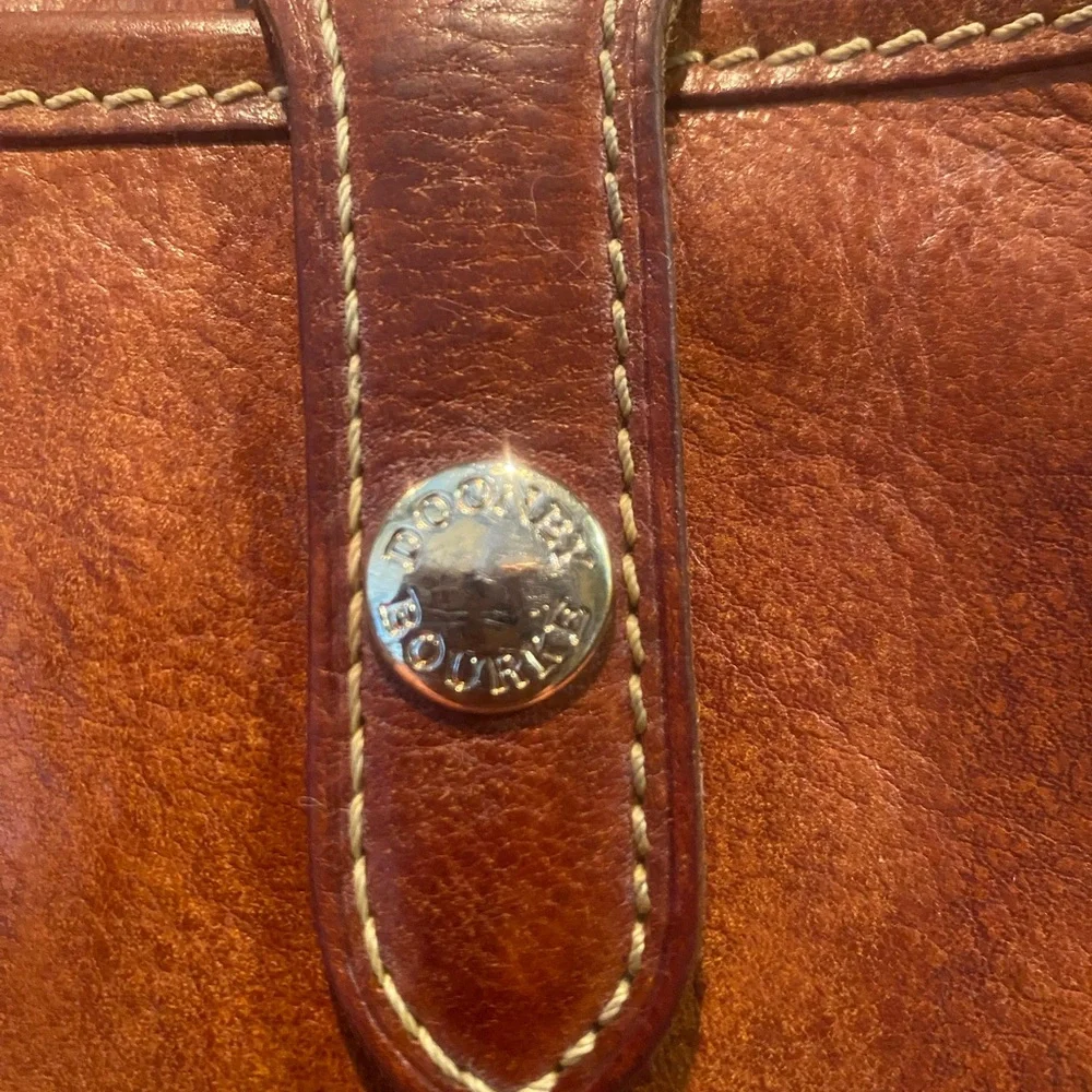 Brown Leather Shoulder Bag - Picture 5 of 7